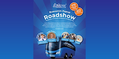 Imagem principal do evento BusComm Pop-Up Roadshow - Northampton Evening Business Networking