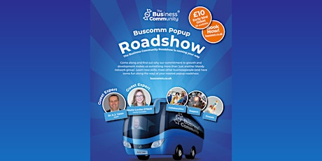 Primaire afbeelding van BusComm Pop-Up Roadshow - Northampton Business Networking