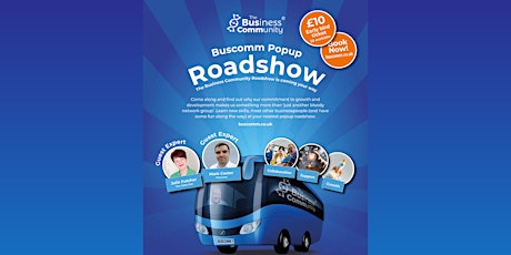 Primaire afbeelding van BusComm Pop-Up Roadshow - Wellingborough Business Networking