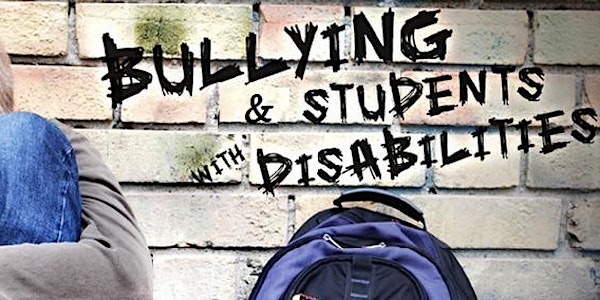 Skagit P2P:  Bullying & Students with Disabilities Workshop