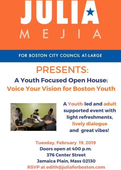 Voice Your Vision for Boston Youth 2019