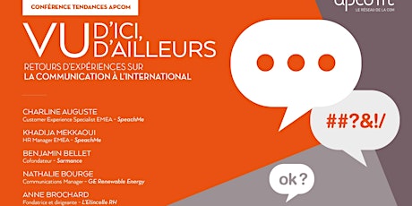 Image principale de TENDANCES APCOM Vu d’ici, vu d’ailleurs : retours d'expériences sur la communication internationale