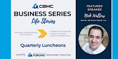 Primaire afbeelding van Twin Cities CBMC Business Series Luncheon