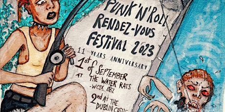 Punk n Roll Rendezvous 3 days Festival - Sun 2nd Sept -23 bands over 3 days primary image