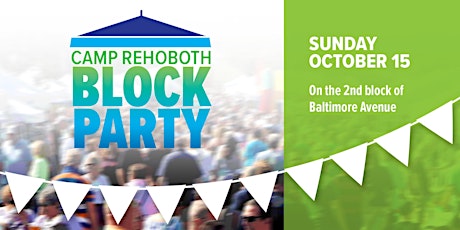 CAMP Rehoboth Block Party 2023 Vendor Registration primary image