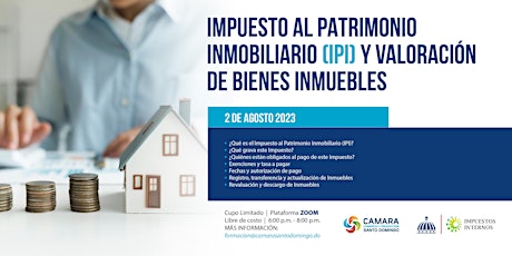 Immagine principale di VIDEOCONFERENCIA: IMPUESTO AL PATRIMONIO INMOBILIARIO (IPI) Y VALORACIÓN DE 