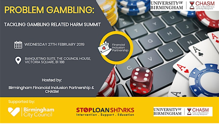 PROBLEM GAMBLING:  Tackling Gambling Related Harm image