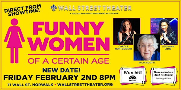 CANCELLED: Funny Women of a Certain Age