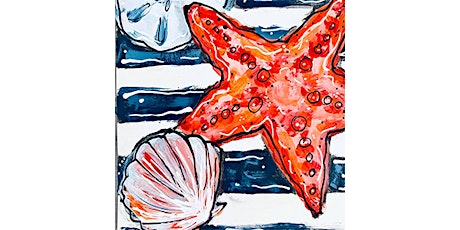 Seashells Paint Party at Pearl Beach Brew Pub 8-19-23 primary image