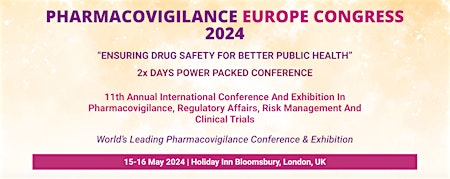 Imagem principal de Pharmacovigilance Europe 2024