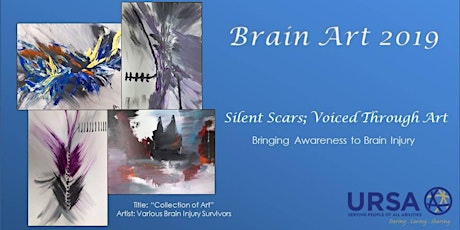 URSA Brain Art 2019 - Silent Scars; Voiced Through Art primary image