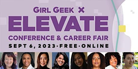 ELEVATE Virtual Conference & Career Fair! September 6 primary image