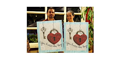 Immagine principale di You Hold the Key-Glow in dark, 3D, Acrylic or Oil-Canvas Painting Class 