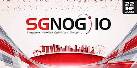 Imagen principal de SGNOG10 Conference