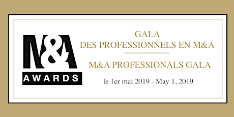Gala des Professionnels en M&A / M&A Professionals Gala