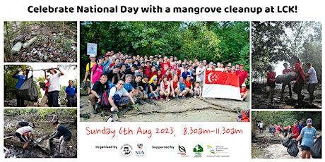 Imagem principal do evento Celebrate National Day with a mangrove cleanup at Lim Chu Kang!