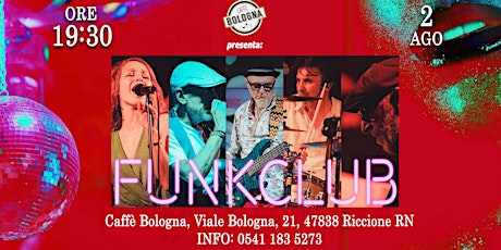 Hauptbild für Torna l'appuntamento con i FunkClub, tra sonorità pop & funk del passato