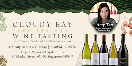 Crystal Wines Presents: Cloudy Bay Tasting primary image