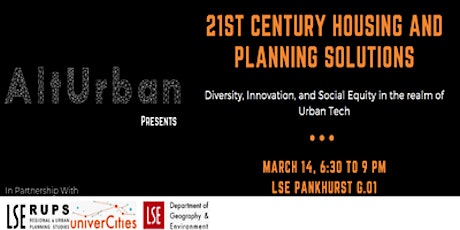 AltUrban presents: 21st Century Housing and Planning Solutions primary image