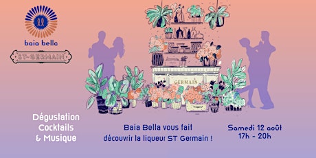 Image principale de Dégustation de la liqueur Saint Germain à Baia Bella