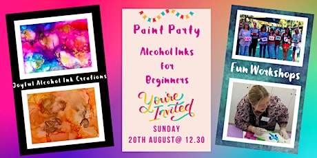 Paint Party - Intro to Alcohol Inks primary image