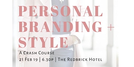 Personal Branding + Style: A Crash Course primary image