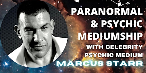 Imagem principal do evento Paranormal & Mediumship with Celebrity Psychic Marcus Starr @ Bradford