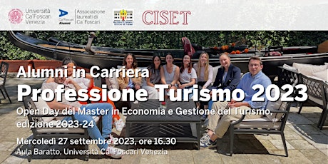Hauptbild für Alumni in Carriera: Professione Turismo 2023