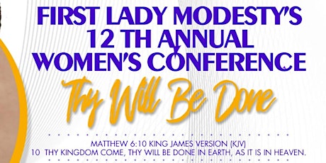 First Lady Modesty’s 12th Annual Women’s Conference  primary image