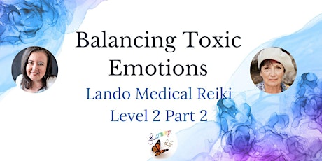 Primaire afbeelding van Balancing Toxic Emotions (Lando Medical Reiki Level 2, Part 2)