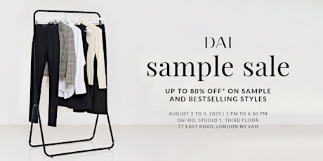 Dai Sample Sale primary image