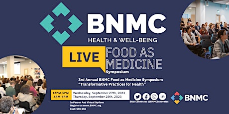Food as Medicine Symposium 2023 primary image