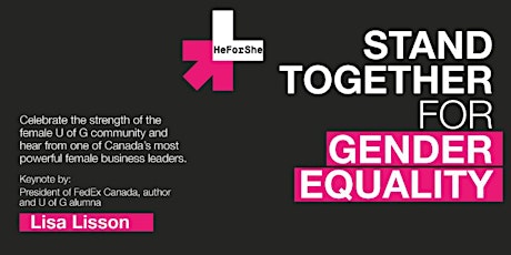 HeForShe at U of G with Lisa Lisson primary image