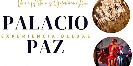 Hauptbild für Palacio Paz, Visita  Deluxe con  cata de vinos y lirica. Nuestra Tierra
