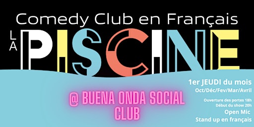 Imagen principal de Stand Up Comedy Show en Français + @Mahautdrama + Expo !