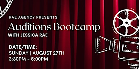 Auditions Bootcamp w/ Jessica Rae primary image