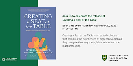 Imagem principal do evento Book Club Event - Creating a Seat at the Table