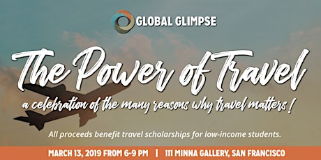 The Power of Travel: Global Glimpse's Spring Happy Hour! primary image