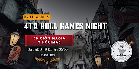 Hauptbild für Cuarta Roll Games Night edición Magia y pócimas