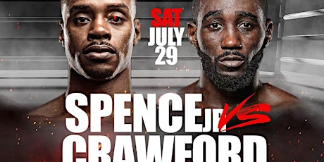 OFFICIAL SPENCE VS. CRAWFORD FIGHT VIEWING THIS SATURDAY! primary image