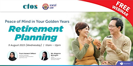 Imagem principal do evento CTOS x EPF: Retirement Planning