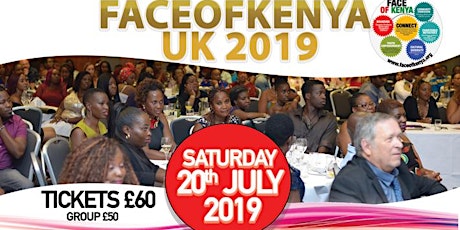 Face of Kenya UK 2019 Dinner Gala and Awards primary image