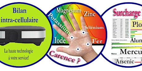 Image principale de OLIGOSCAN bilan de 20 mineraux et 14 métaux lourds