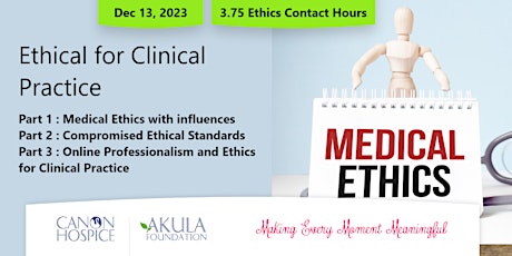 Ethics for Clinical Practice primary image