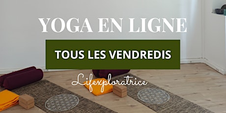 YOGA -ON LINE- fridays 12.30PM french time