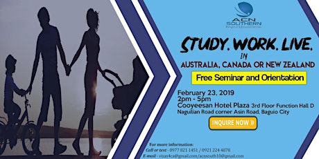 ACN FREE SEMINAR COOYEESAN HOTEL primary image