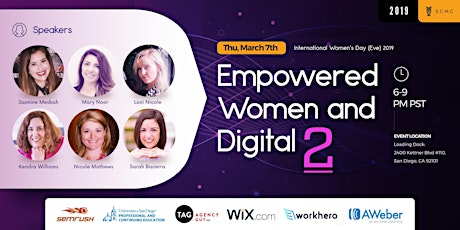 Women's Day (Eve) 2019:  Empowered Women and Digital 2 primary image