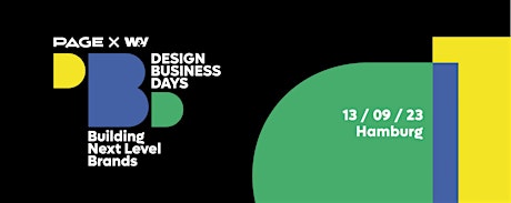 Hauptbild für DESIGN  BUSINESS DAYS 2023 | Live