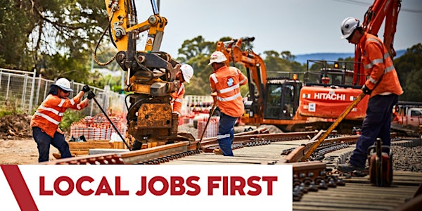 Local Jobs First and Social Procurement - Information Session for Suppliers