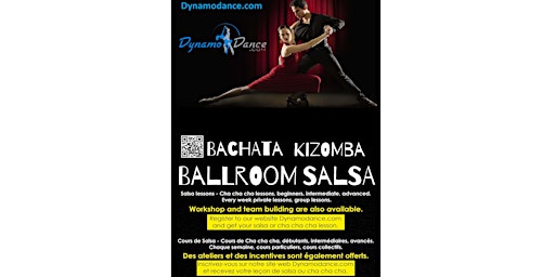 Salsa classes Brussels beginners, intermediate, advanced primary image
